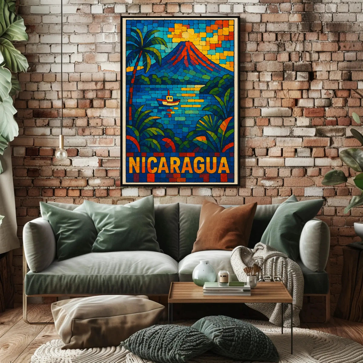 Nicaragua Travel Poster