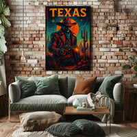 Texas Cowboy Poster