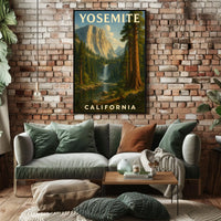 Yosemite National Park California Poster