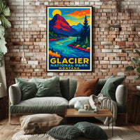 Glacier National Park Montana Poster