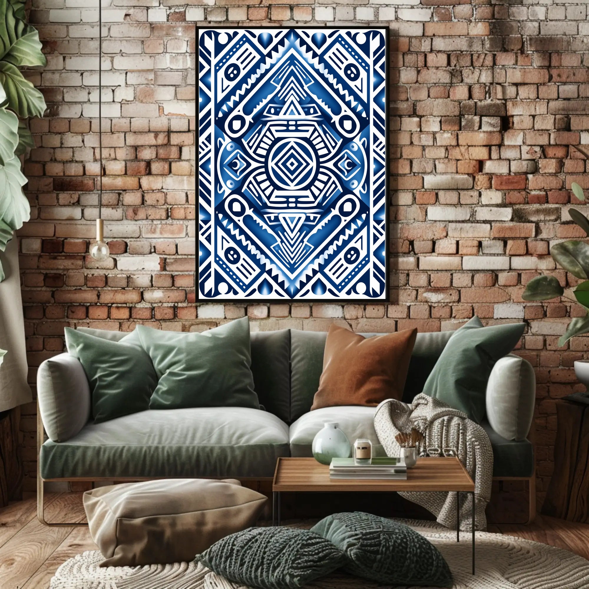Geometric Harmony Poster