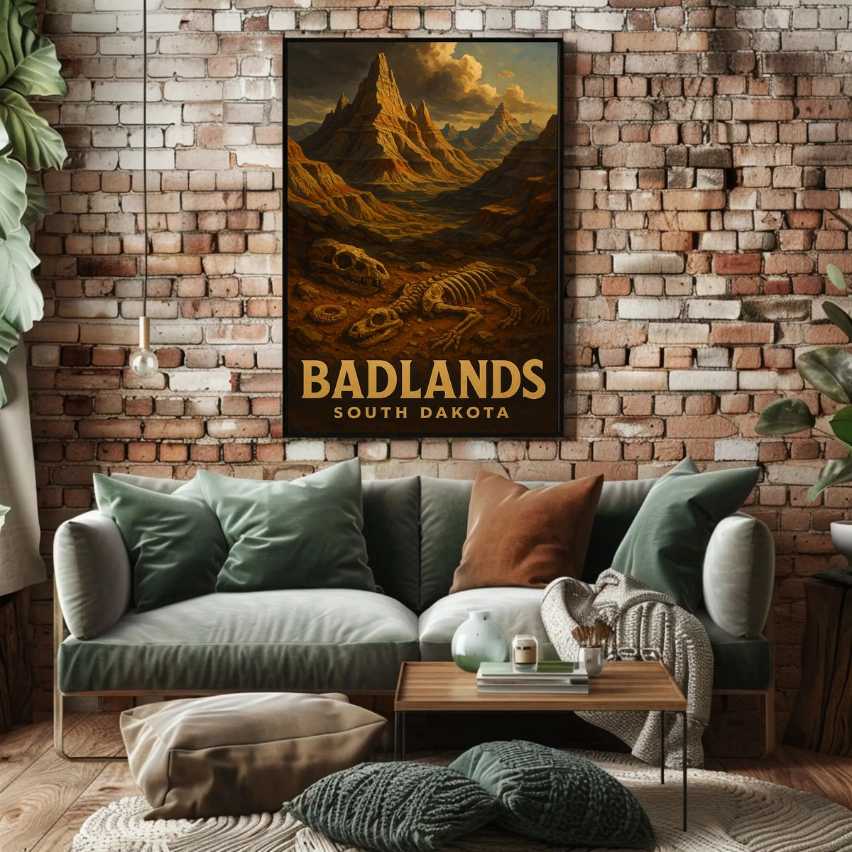 Badlands Of South Dakota Poster