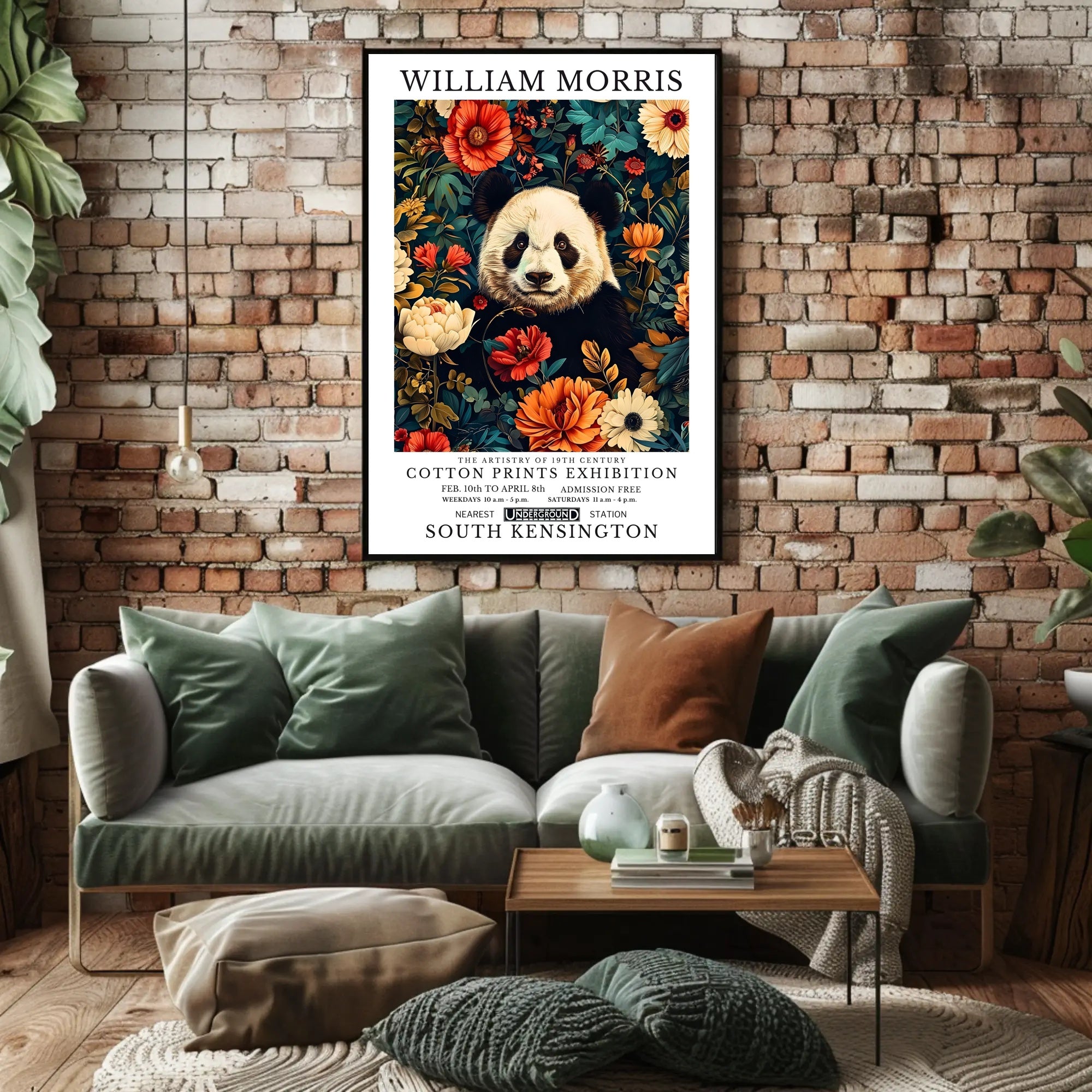 Cotton Prints Exhibition Poster: Cultural or Heritage Poster