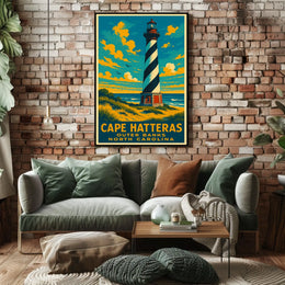 Cape Hatteras Lighthouse Poster
