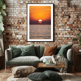 Tranquil Sunset Poster PosterGoat
