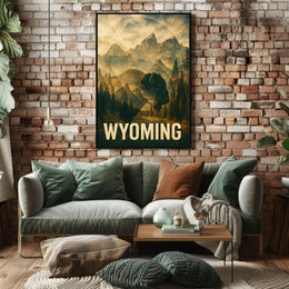Wyoming Wilderness Poster