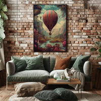 Enchanted Balloon Journey Poster