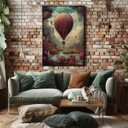 Enchanted Balloon Journey Poster