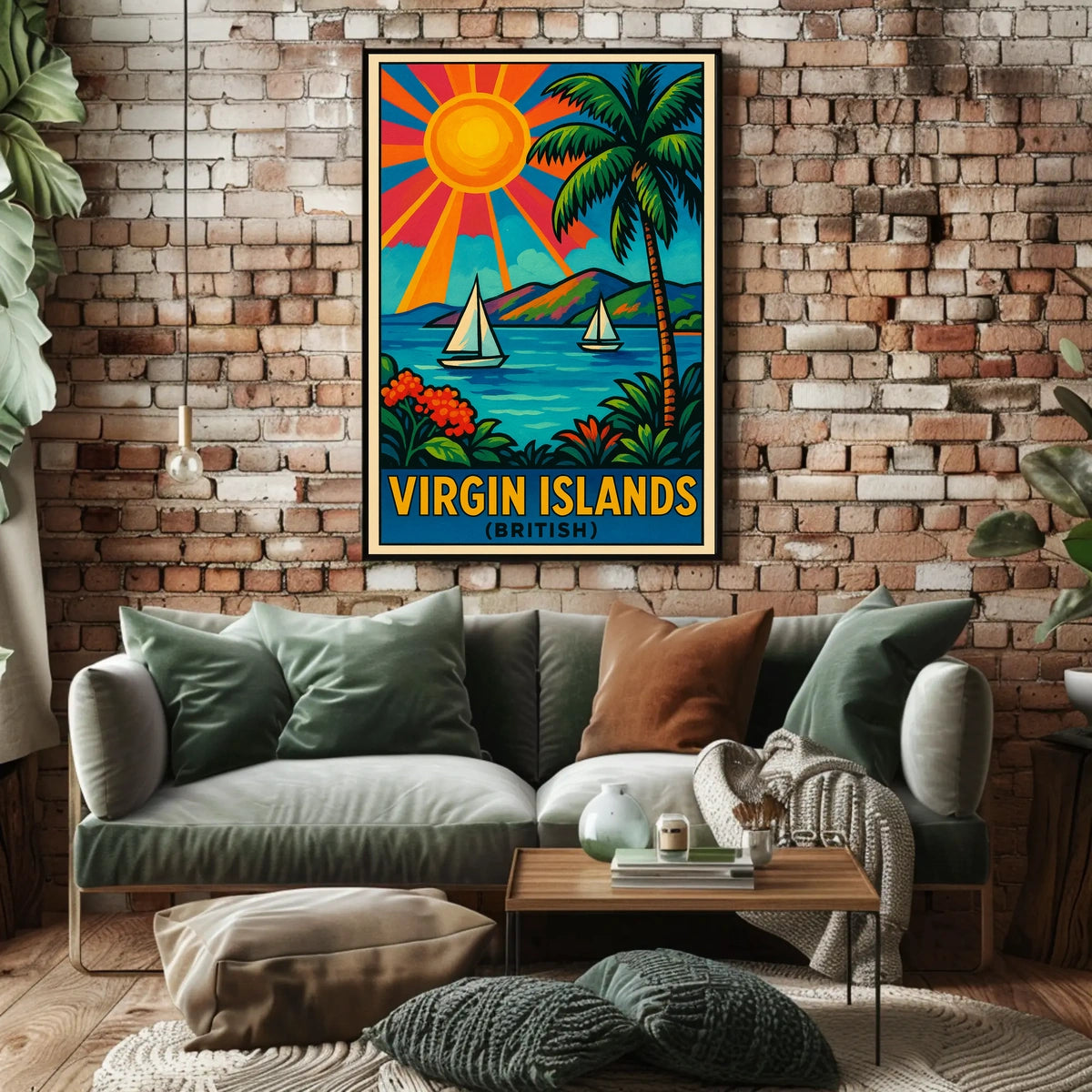 Virgin Islands (British) Travel Poster
