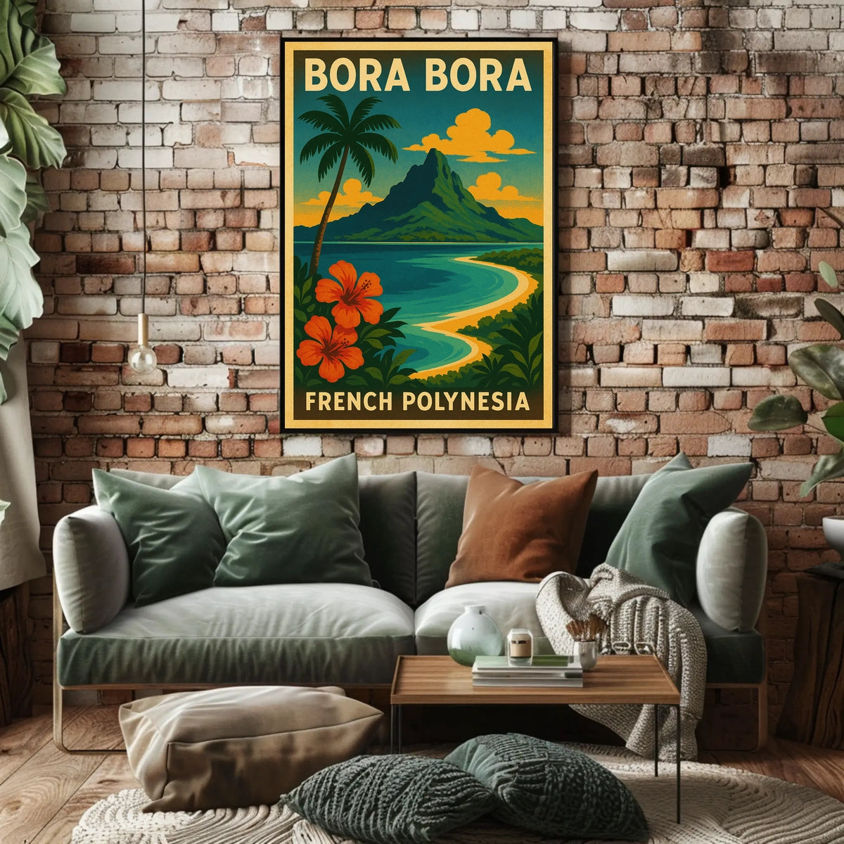 Bora Bora Tropical Paradise Poster