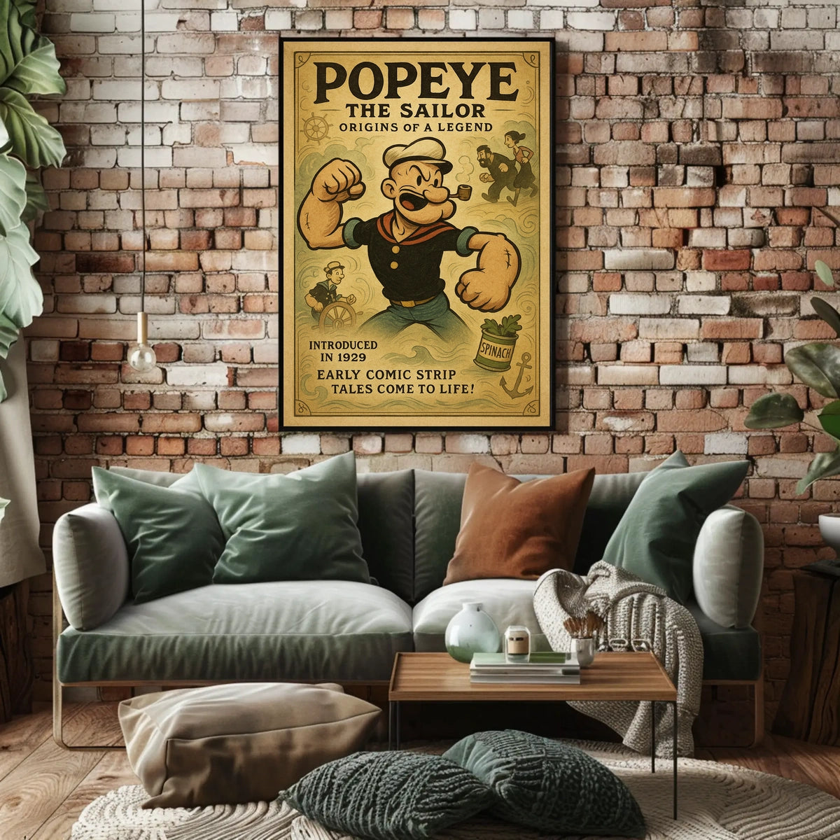 Popeye 1929 Art Poster POP-93