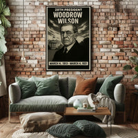 Woodrow Wilson 28Th President Poster