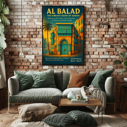 Al Balad The Vibrant Heart Of Jeddah Poster