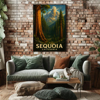 Sequoia National Park Poster