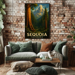 Sequoia National Park Poster