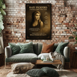 Mary Pickford Cinemas First True Icon Poster