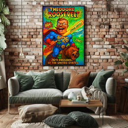 Theodore Roosevelt 26th President Poster PosterGoat