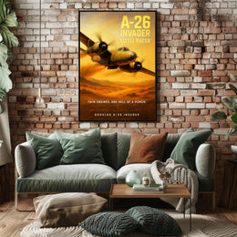 Douglas A-26 Invader Little Racer Poster PosterGoat