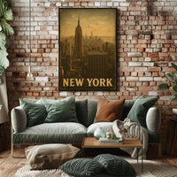 New York City Skyline Poster