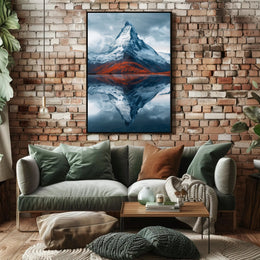Alpine Majesty: Photorealistic National Park Poster PosterGoat