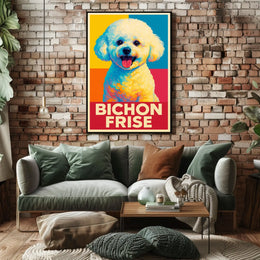 Bichon Frise Delight Poster