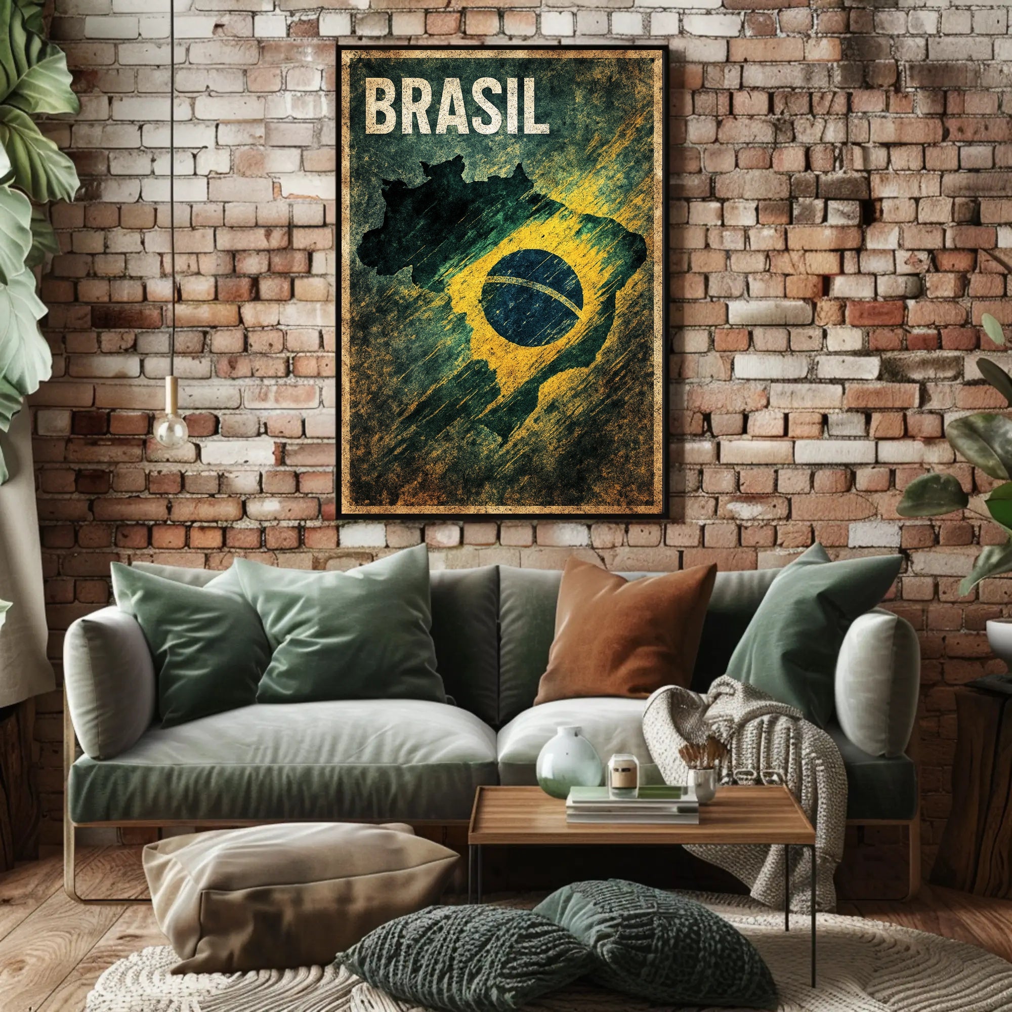 Brasil - National Pride Poster