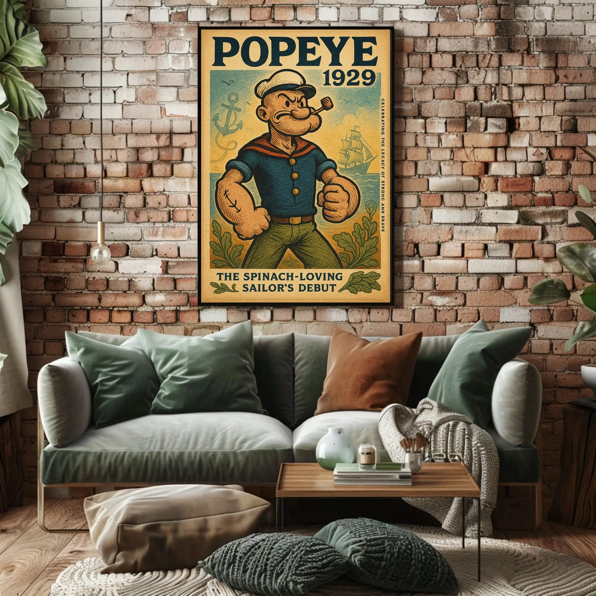 Popeye 1929 Art Poster POP-06