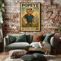 Popeye 1929 Art Poster POP-06