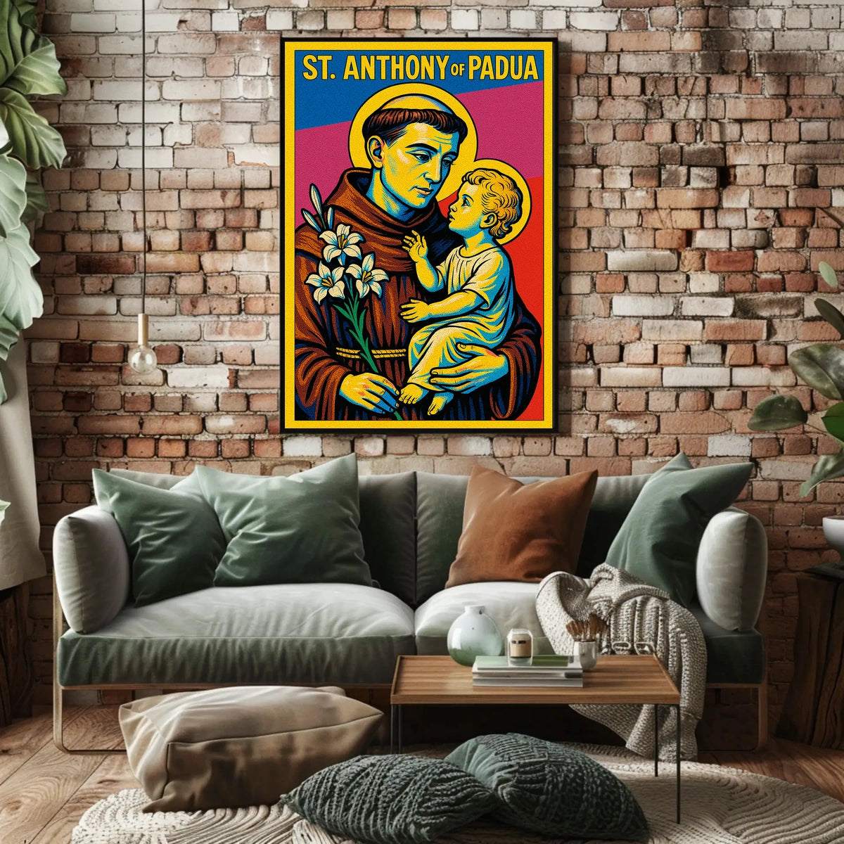 St. Anthony of Padua Poster