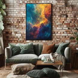 Cosmic Nebula Poster: Space or Astronomy Poster PosterGoat