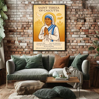 Saint Teresa of Calcutta Poster PosterGoat