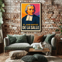 St. John Baptist de La Salle Poster