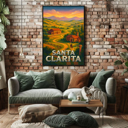 Santa Clarita Landscape Poster