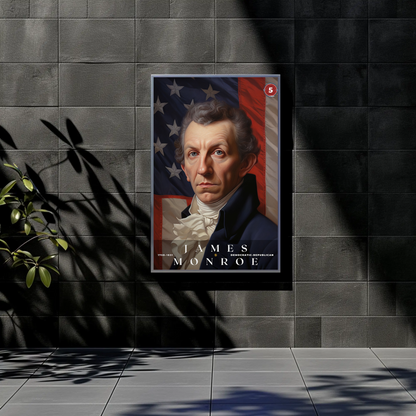 James Monroe 5th President Of The United States Portrait