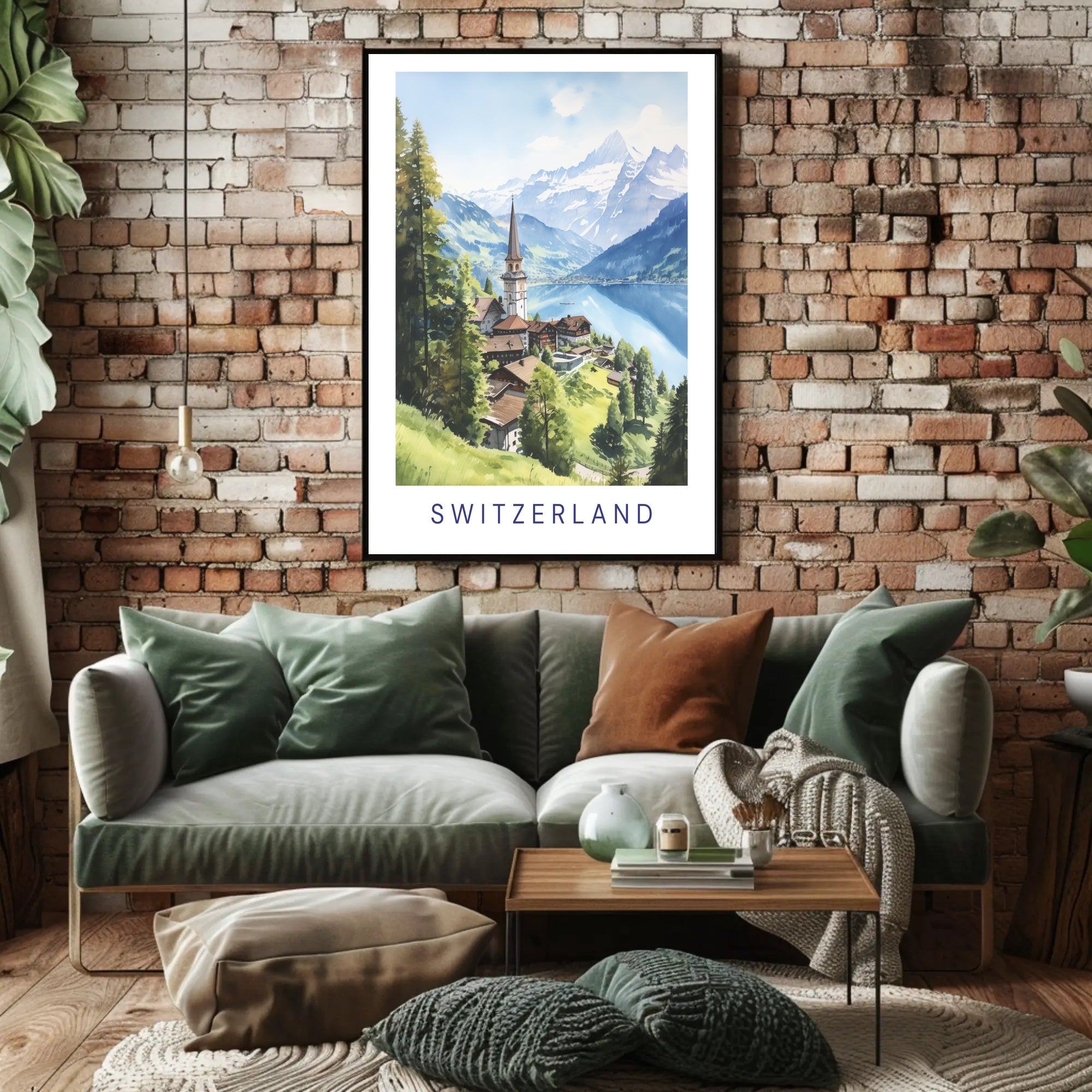 Scenic Switzerland Poster PosterGoat