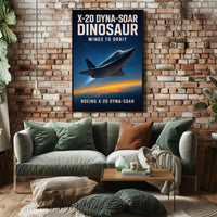 Boeing X-20 Dyna-Soar Wings to Orbit Poster PosterGoat