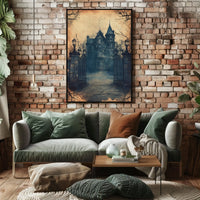 Victorian Mystery Mansion Cultural or Heritage Poster