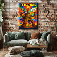 Eiffel Tower Icon of France Poster PosterGoat