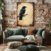 The Watchful Raven Poster