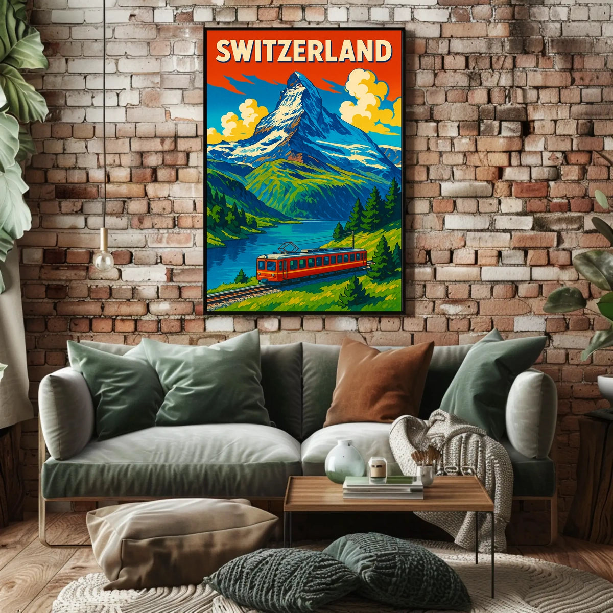 Switzerland Travel Poster