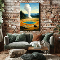 Yellowstone Serenity Poster PosterGoat