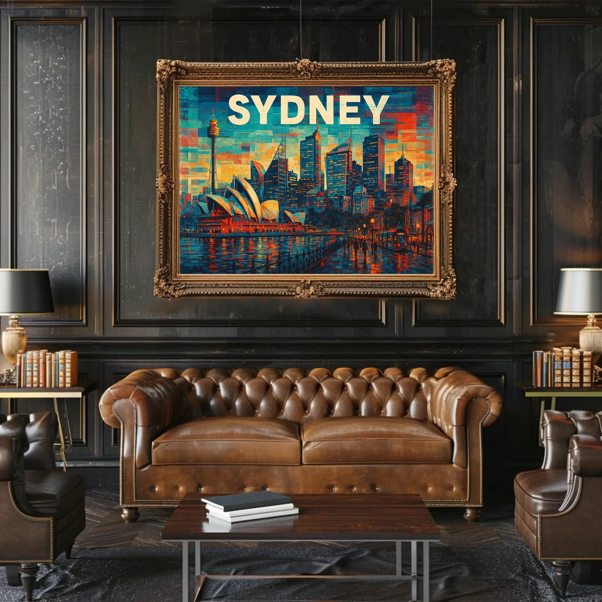 Sydney Skyline Poster