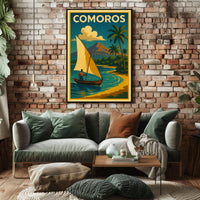 Comoros Island Paradise Poster