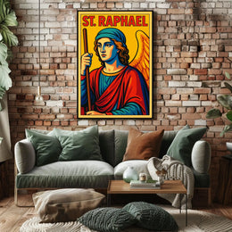 St. Raphael Poster