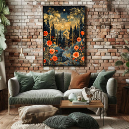 Enchanted Nightscape Wall Art Print