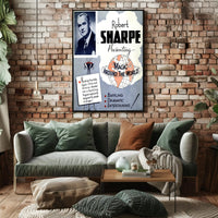 Magic Show Vintage Poster Featuring Robert Sharpe Cultural or Heritage Poster