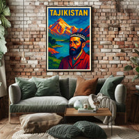 Tajikistan Scenic Poster