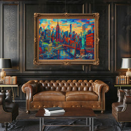 New York City Skyline Poster