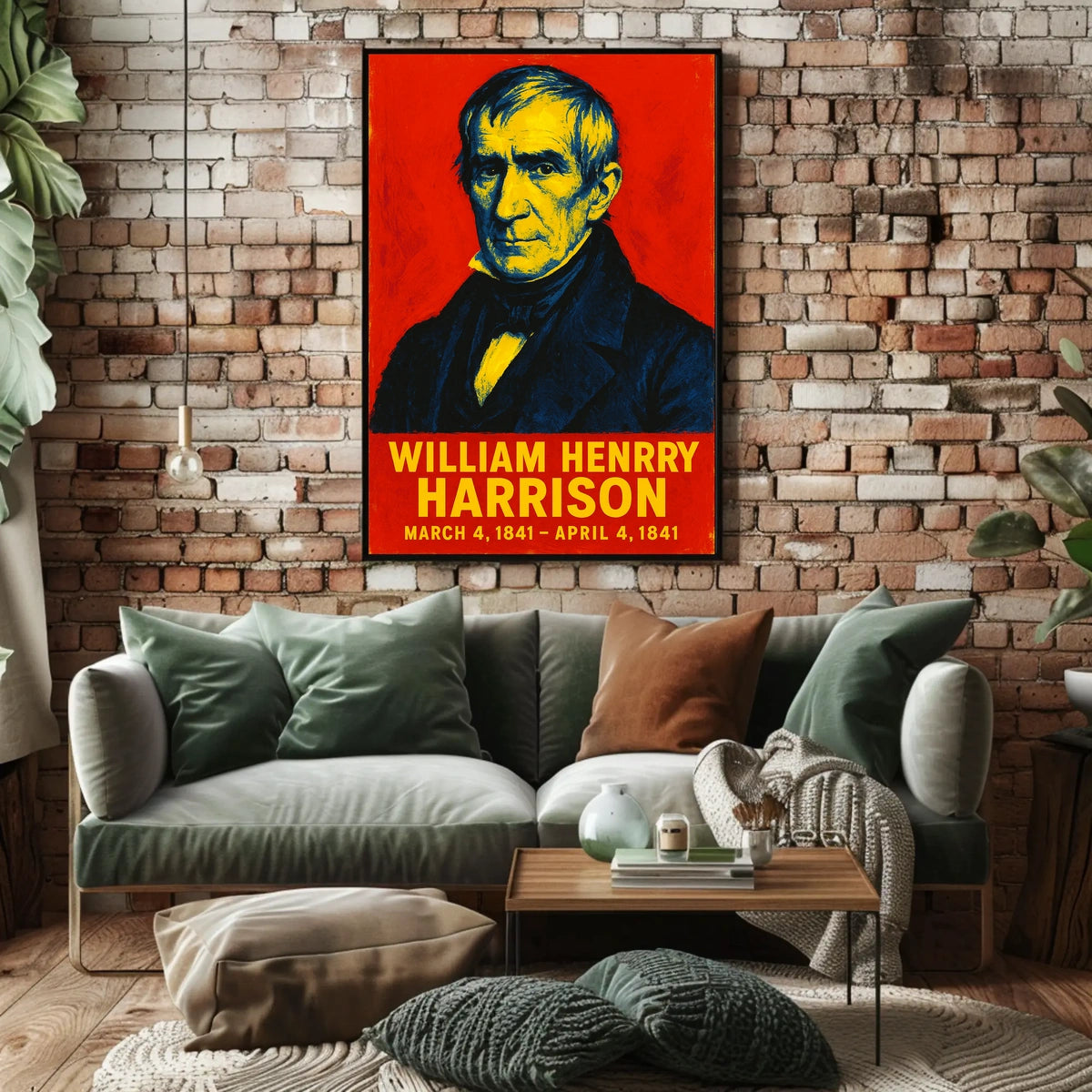 William Henry Harrison Poster