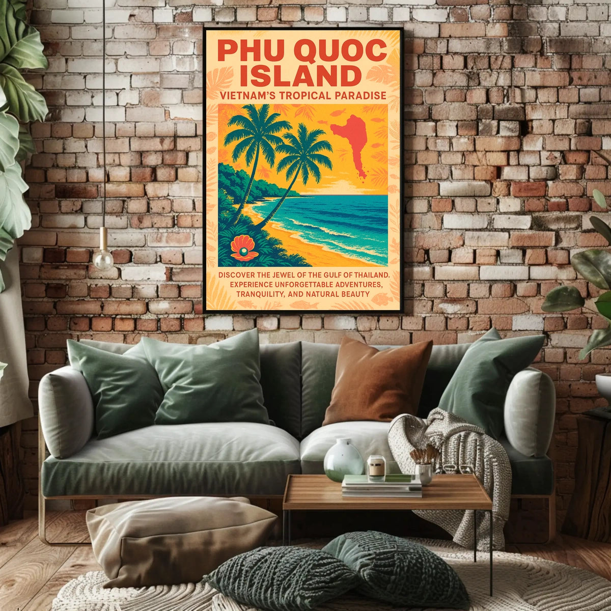 Phu Quoc Island Vietnams Tropical Paradise Poster